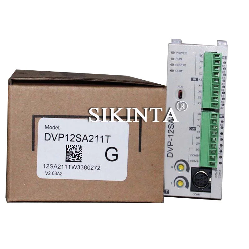 DVP-SA2 시리즈 PLC 모듈 DVP12SA211R DVP12SA211T 프로그래밍 컨트롤러 CPU