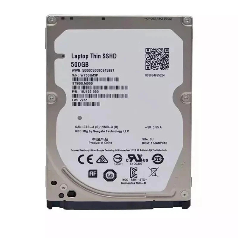 씨게이트오리지널 SSHD 500GB 2.5 인치 SATA 6 Gb/s 64MB 8G 5400RPM ST500LM000