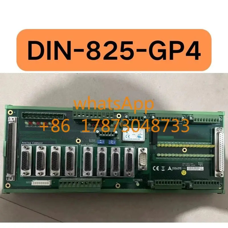 리퍼 DIN-825-GP4 모션 제어 카드 터미널 보드 완료 기능 손상 없음