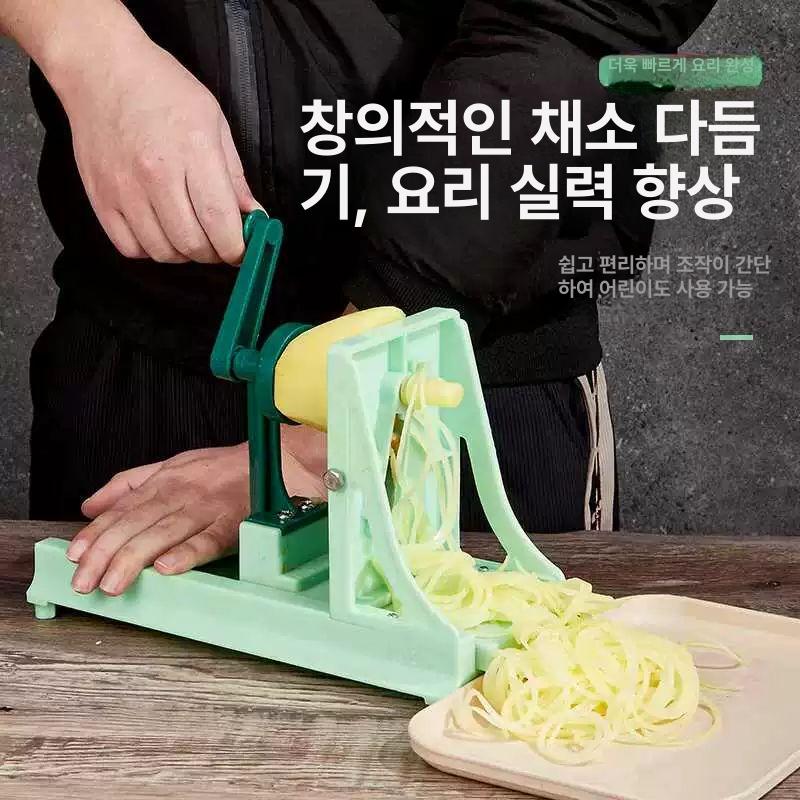 회전식 슬라이서 기계 업소용 커터 오이 채소 무채 절단기 과일 상업용 다지기 써는 - 상세 이미지 4