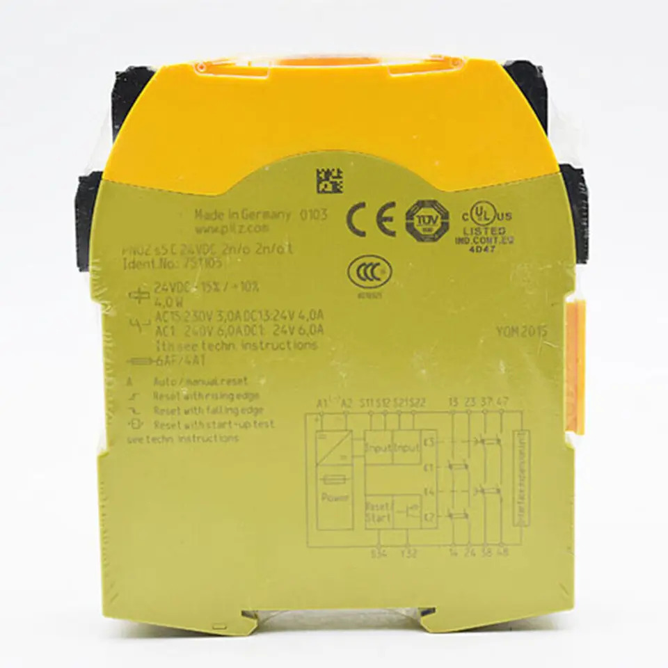 Pilz 안전 릴레이 PNOZ S5 C 24VDC 751105
