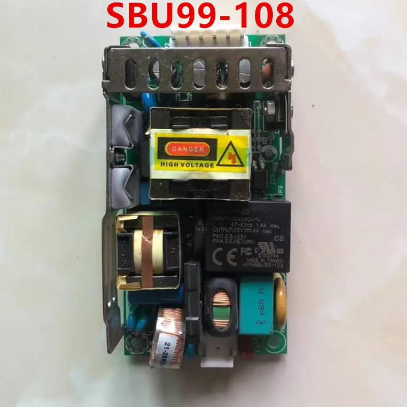 SINPRO 25V4A SBU99-108 55-29944-01거새 원본 전원공급장치는 새 처럼 작동