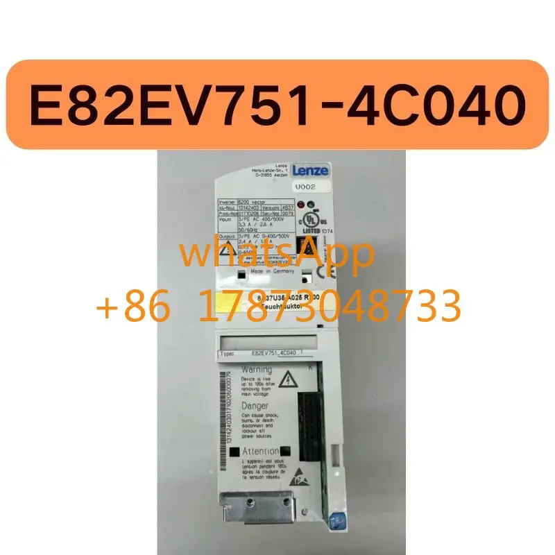 리퍼 E82EV751-4C040 인버터기능이 그대로 유지되었습니다.