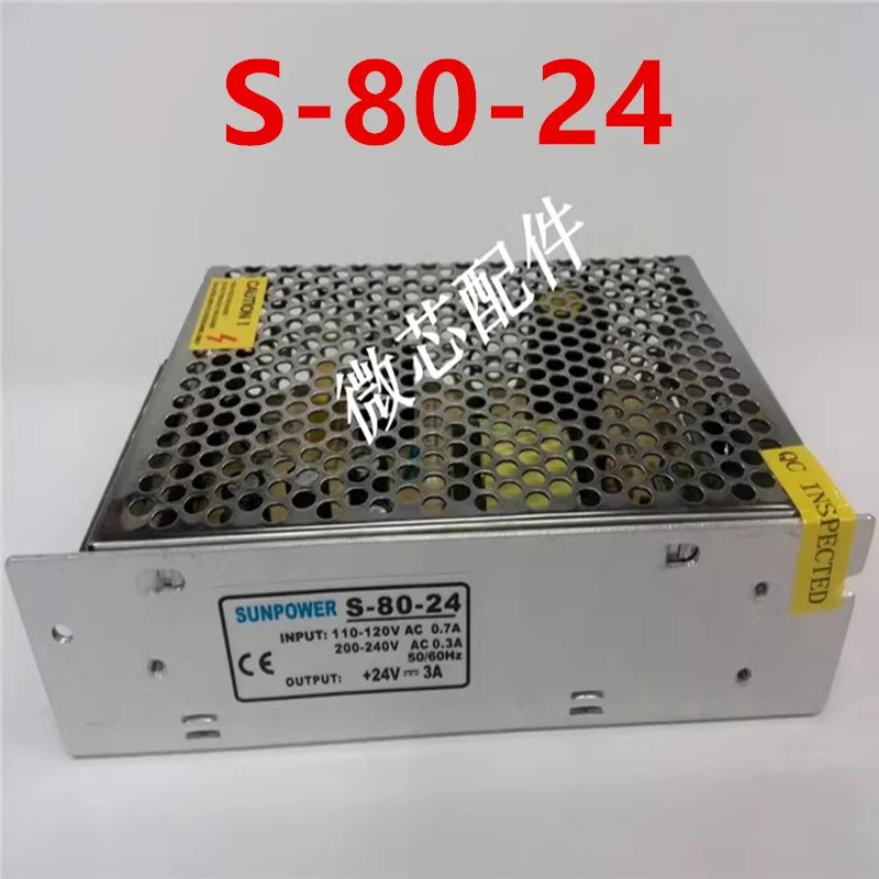 SUNPOWER 24V3A 80W S-80-24 12V2A SP-12-24 12V1A SP-12-12 5V5.5A 30W S-30-5 새 원본 전원공급장치