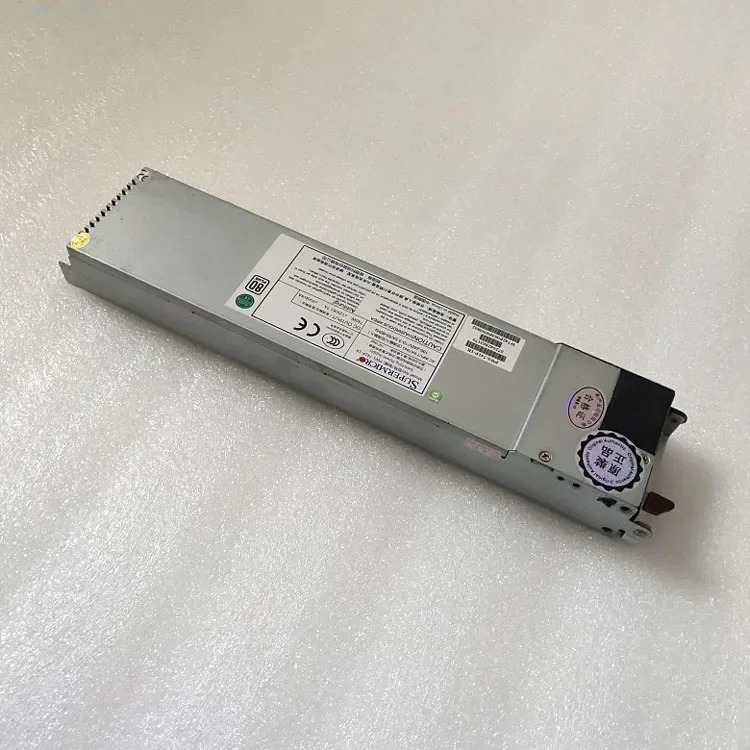 슈퍼마이크로 PWS-741P-1R 백금 단일 출력 전원공급장치 모듈 740W 1U 80 PLUS