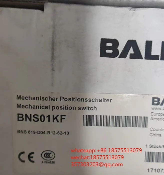 BALLUFF 819-D04-R12-62-10 Mechanischer Positionsschalter 기계식 위치 스위치 01KF 1개