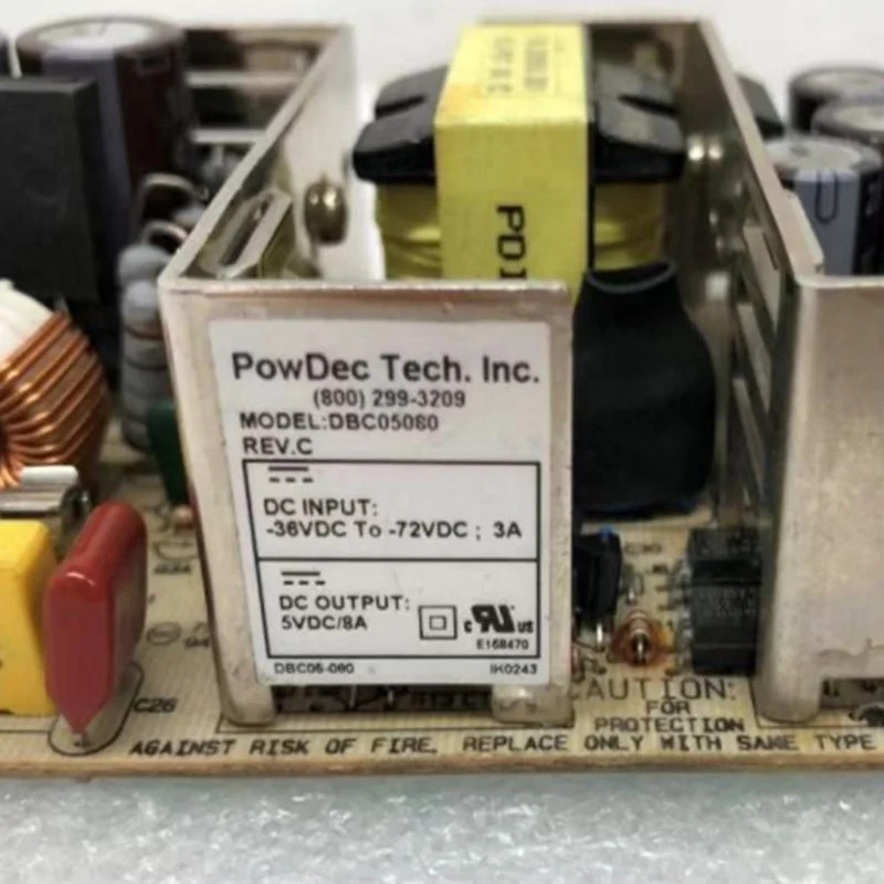 POWDEC 5V8A DBC05080 3.3V6A 12V0.5A UPN43-31 리퍼 전원공급장치 것처럼 작동