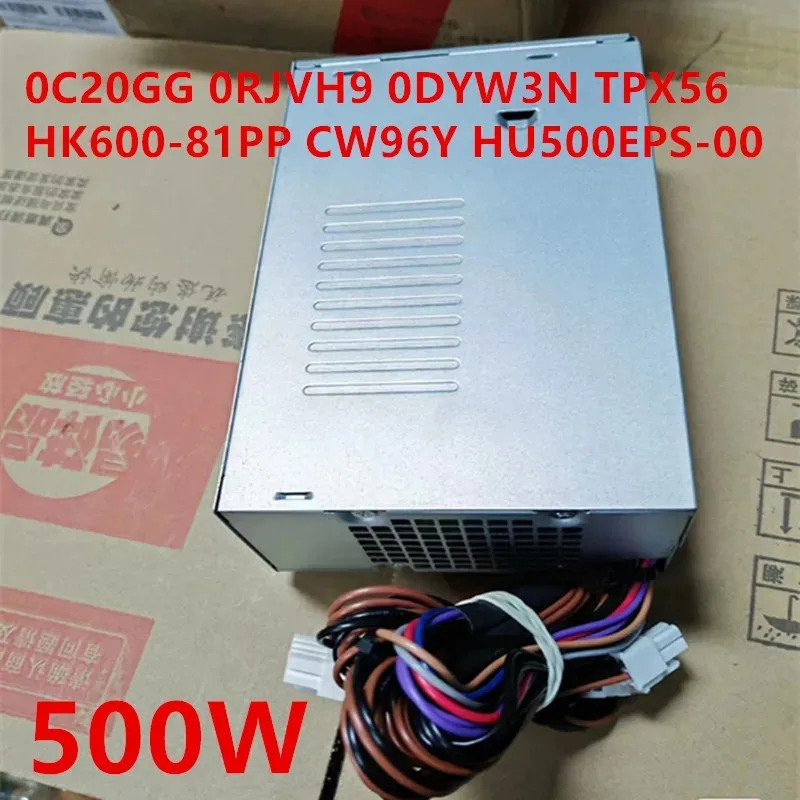 DELL 500W 0C20GG 0RJVH9 0DYW3N TPX56 HK600-81PP CW96Y HU500EPS-00 DPS-500AB-67 A PA-3501-61DA 새 원본