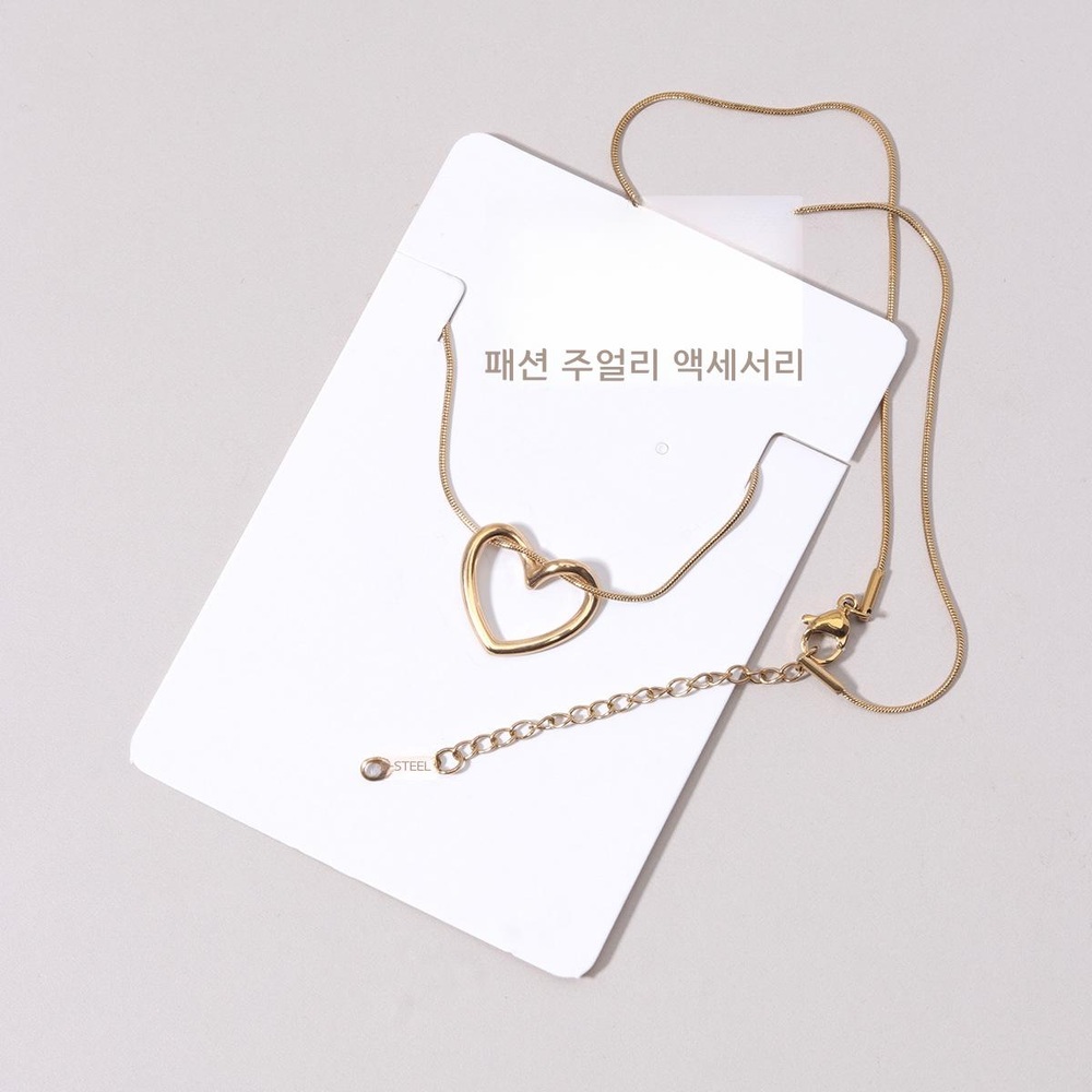 티타늄 스틸 원형 스네이크 체인 DIY 액세서리 부자재 스틸 싱글 체인 - 상세 이미지 2