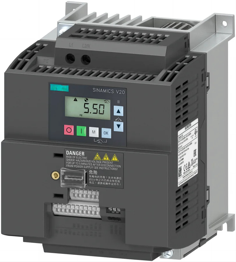 V20 주파수 변환기 6SL3210-5BE25-5UV0 6SL3210-5BE27-5UV0 6SL3210-5BE25-5CV0 6SL3210-5BE27-5CV0