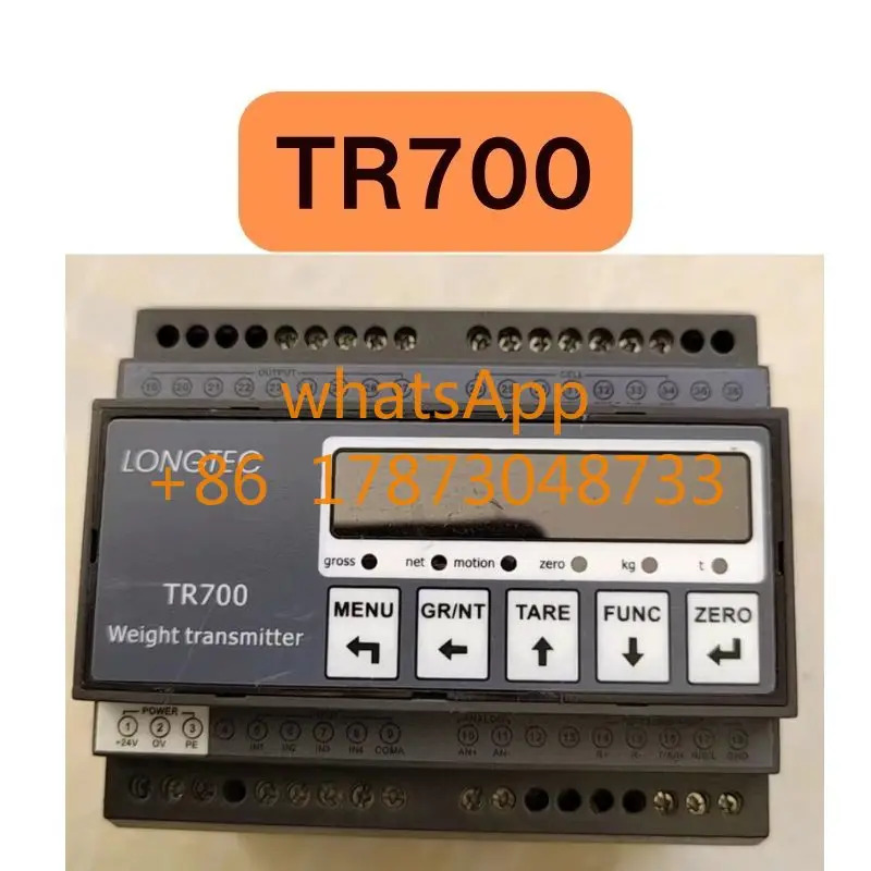 리퍼 TR700 계량 디스플레이 컨트롤러는 결과 정상이며 기능은 정상