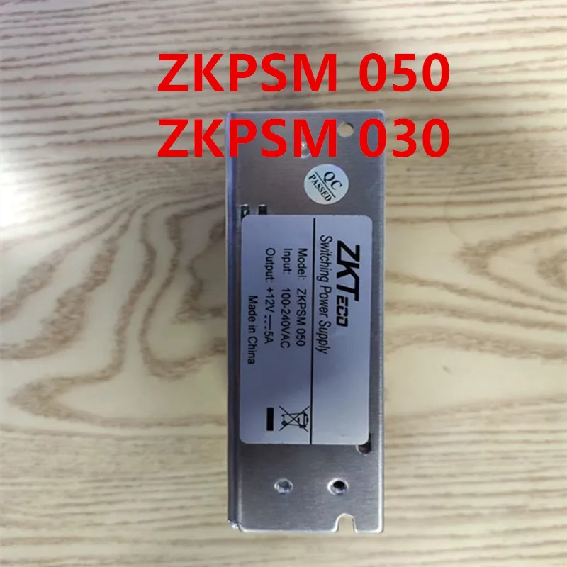 ZKTECO 30W 50W ZKPSM050 ZKPSM 050 ZKPSM030 030새 원본 전원공급장치