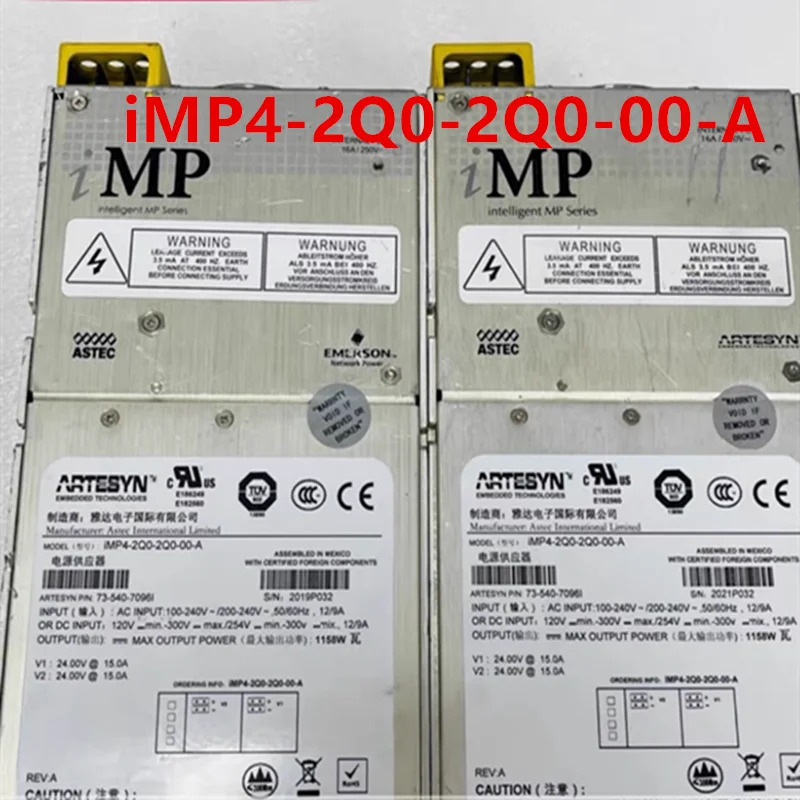 ARTESYN리퍼 오리지널 전원공급장치 1158W iMP4-2Q0-2Q0-00-A 740-7096I 새 것처럼 작동