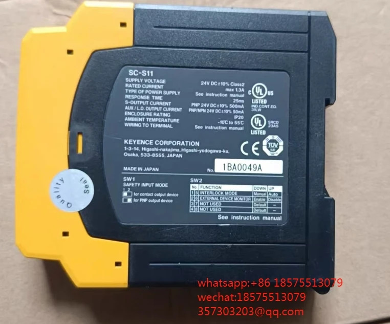 KEYENCE SC-S11 센서 컨트롤러