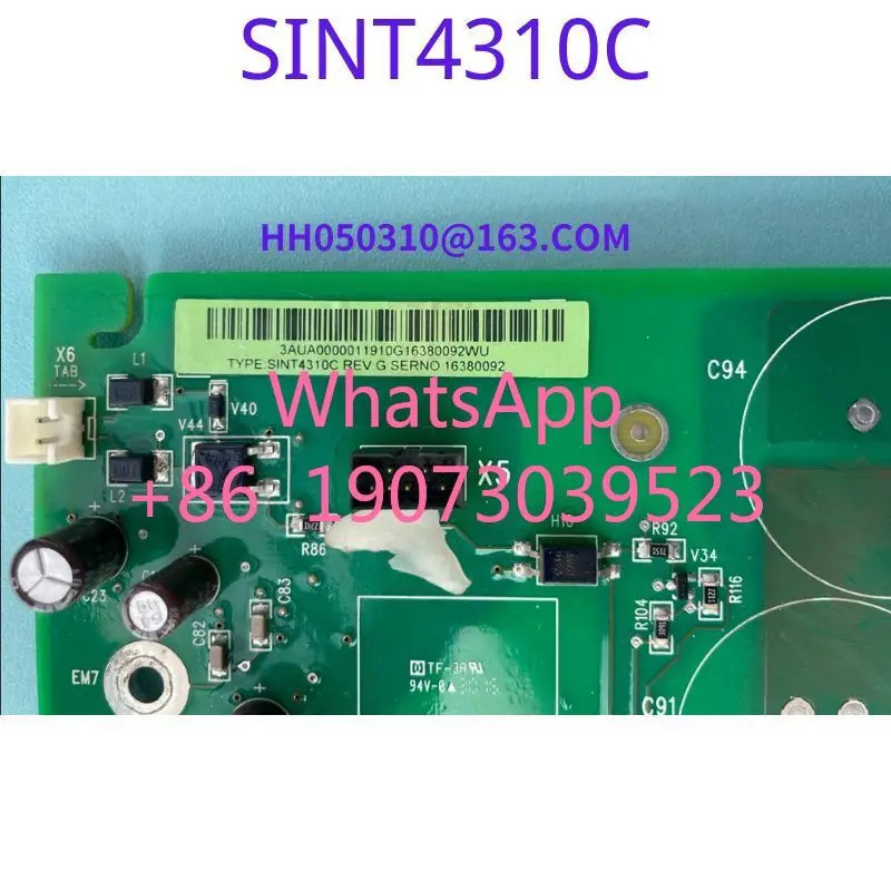 리퍼 오리지널 드라이버 보드 SINT4310C 15kw 기능 OK