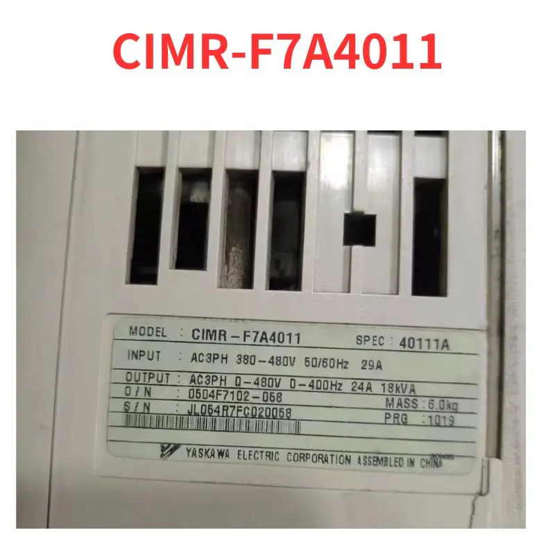 CIMR-F7A4011 주파수 변환기 리퍼 완료 신