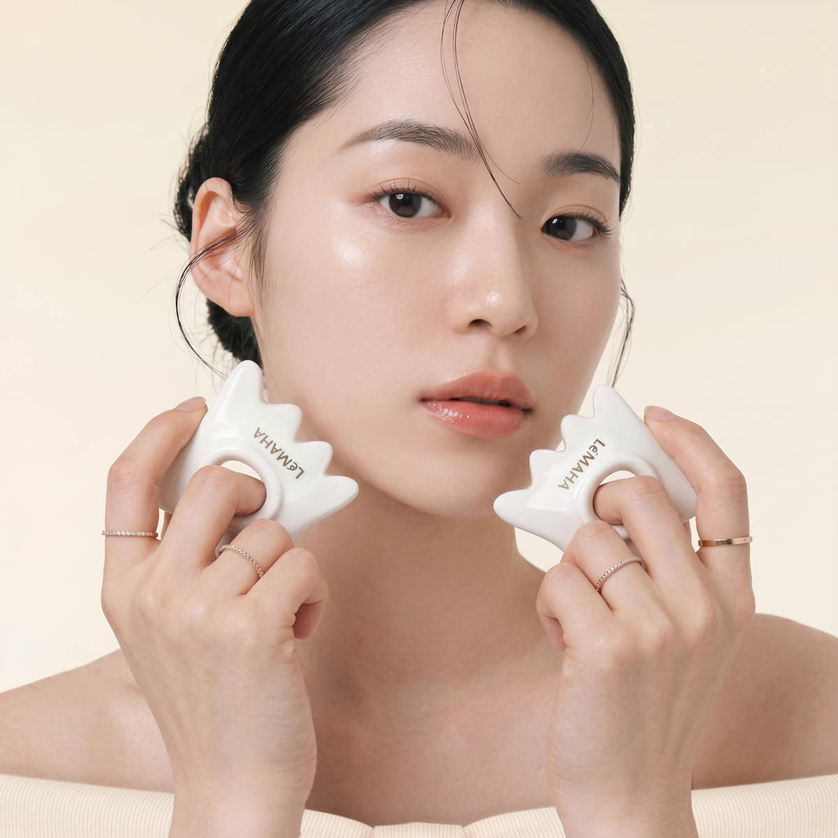 르마하 반지 괄사 팔자주름 경락 리프팅 림프 두피 얼굴 승모근 마사지 가격 비교 르마하 LeMAHA 르마하 반지 괄사 팔자주름 경락 리프팅 림프 두피 얼굴 승모근 마사지