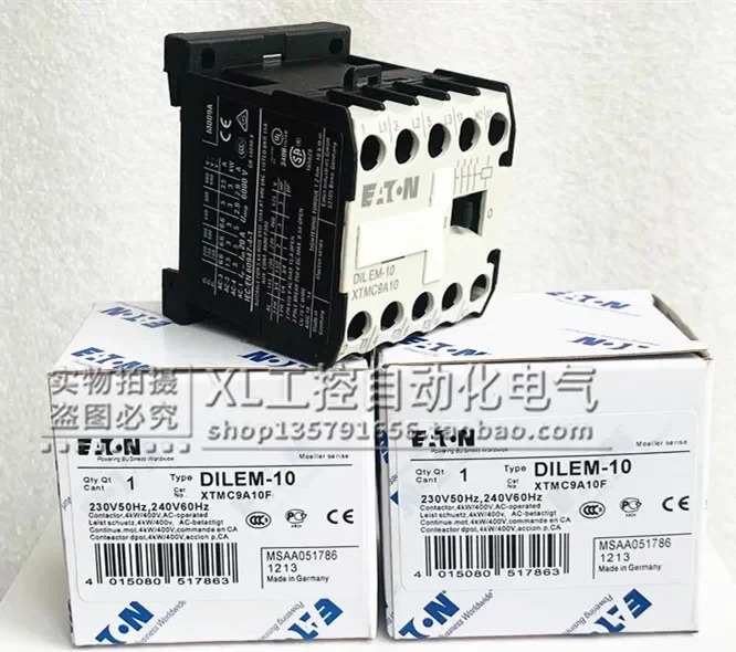 오리지널 EATON Eaton 접촉기 DILEM-10 XTMC9A10F