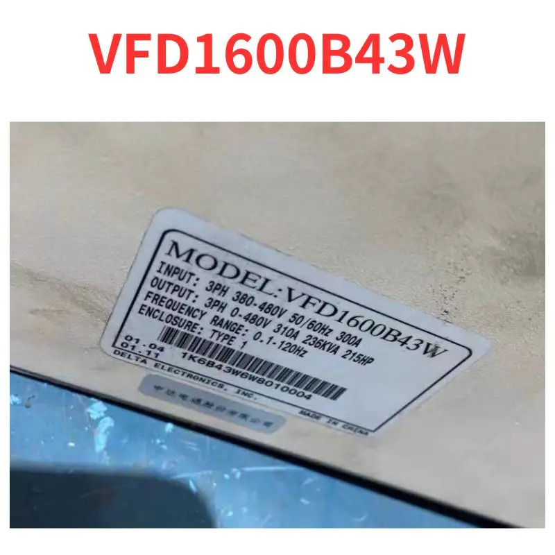 리퍼 완료 주파수 변환기 VFD1600B43W 신