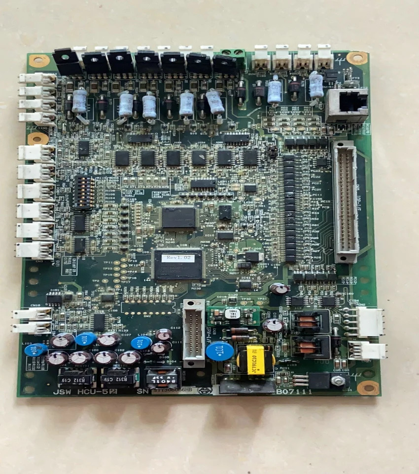 HCU-52 SN 컨트롤러 보드 JSW 사출 성형기이젝터 볼 스크류