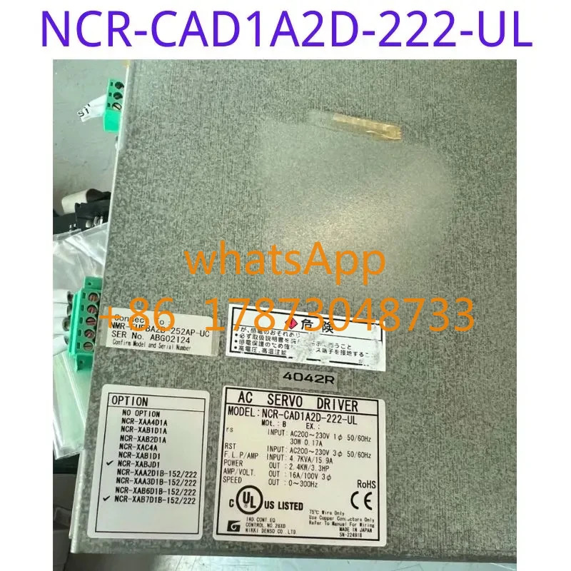 리퍼된 드라이버 NCR-CAD1A2D-222-UL 기능 리퍼 OK