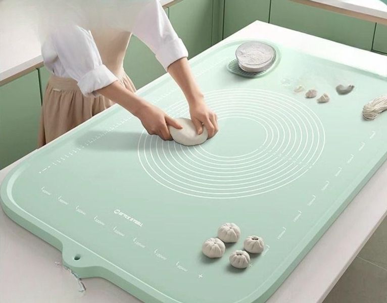 대형 베이킹매트 쿠킹 반죽매트 패드 밀대 보드 빵반죽판 식품용 - 상품 이미지