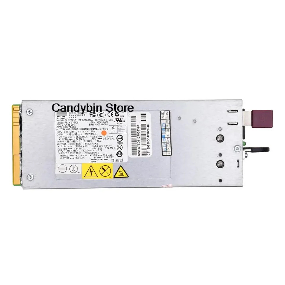 hp호환 DL380 G5 1000W 서버 전원공급장치 DPS-800GB A379123-001403781-001 Psu