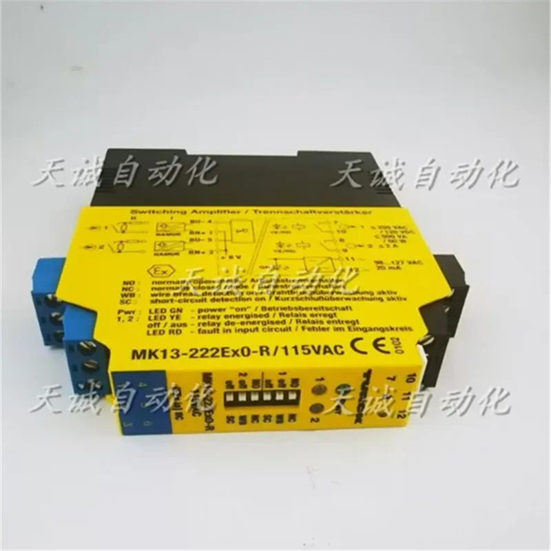 오리지널 TURCK 안전 배리어 MK13-222Ex0-R/115VAC/230V 24VDC