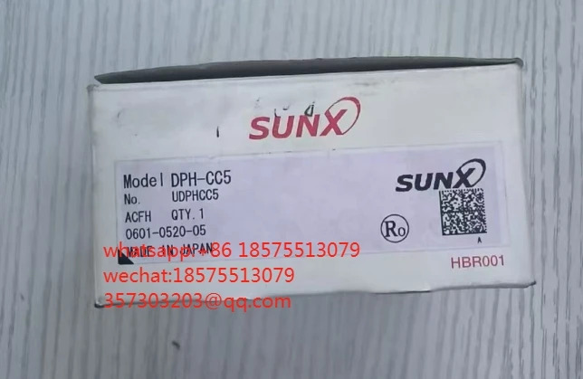 SUNX DPH-CC5 압력센서 사이드 헤드 연결 케이블 5 m 0601-0520-05 1 피스
