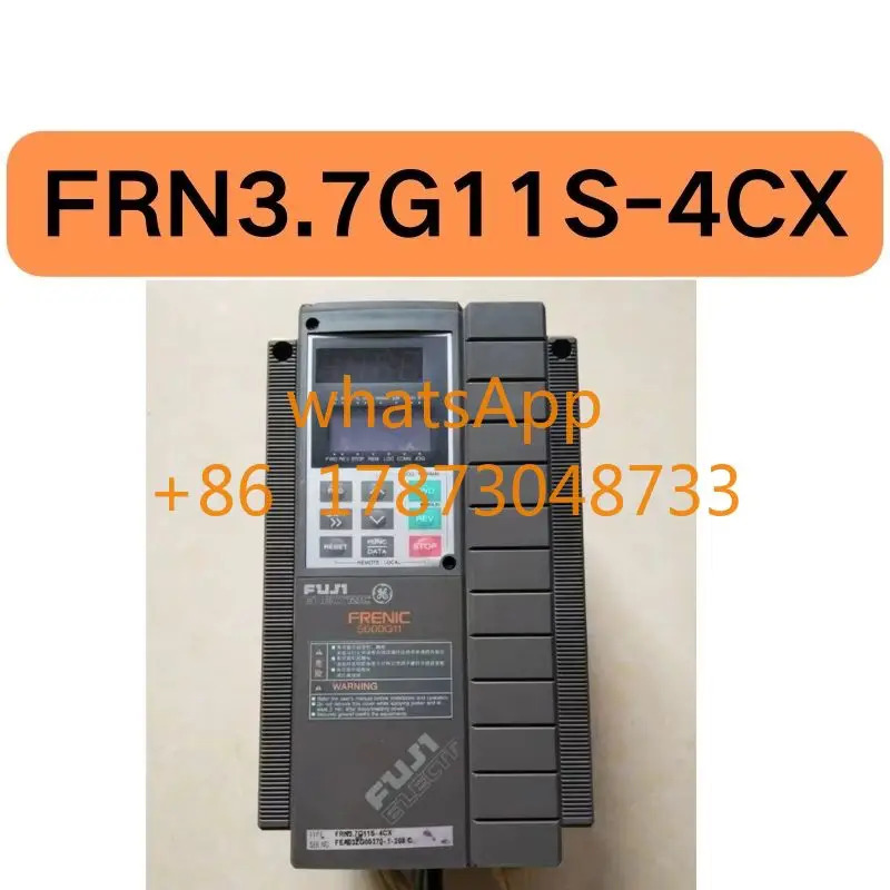 리퍼 FRN3.7G11S-4CX 인버터 3.7kw AC380 OK이며 기능은 그대로 유지됩니다.