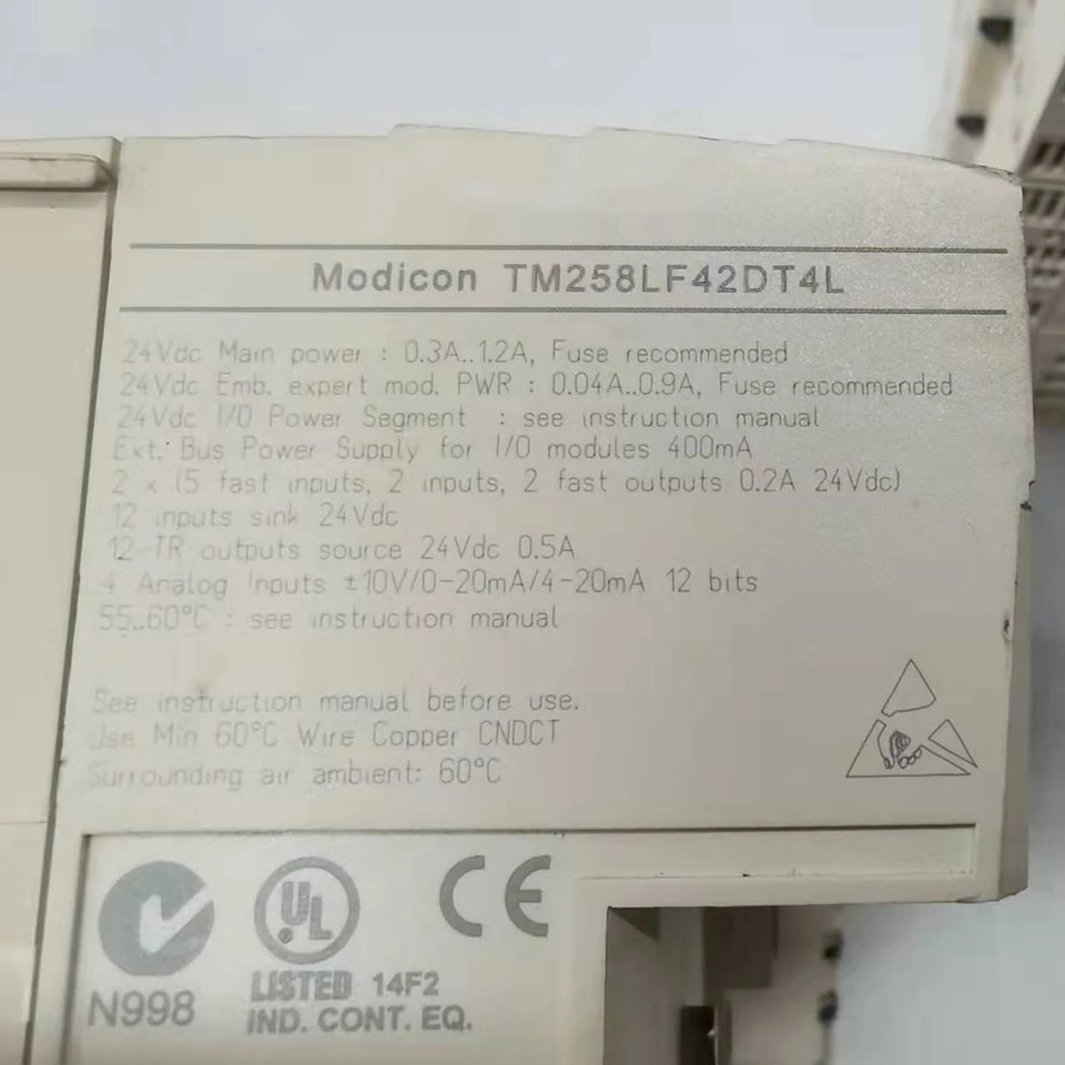 Modicon 컨트롤러 TM258LF42DT4L PLC M258 미세 고퀄리티