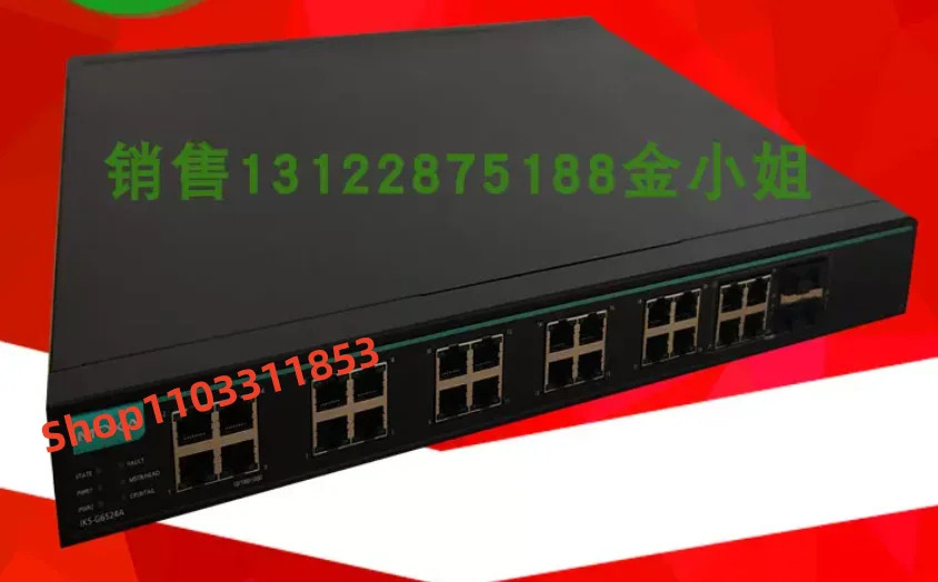 대만 오리지널 스위치 IKS-G6524A-8GSFP-4XSFP-HV-HV 신