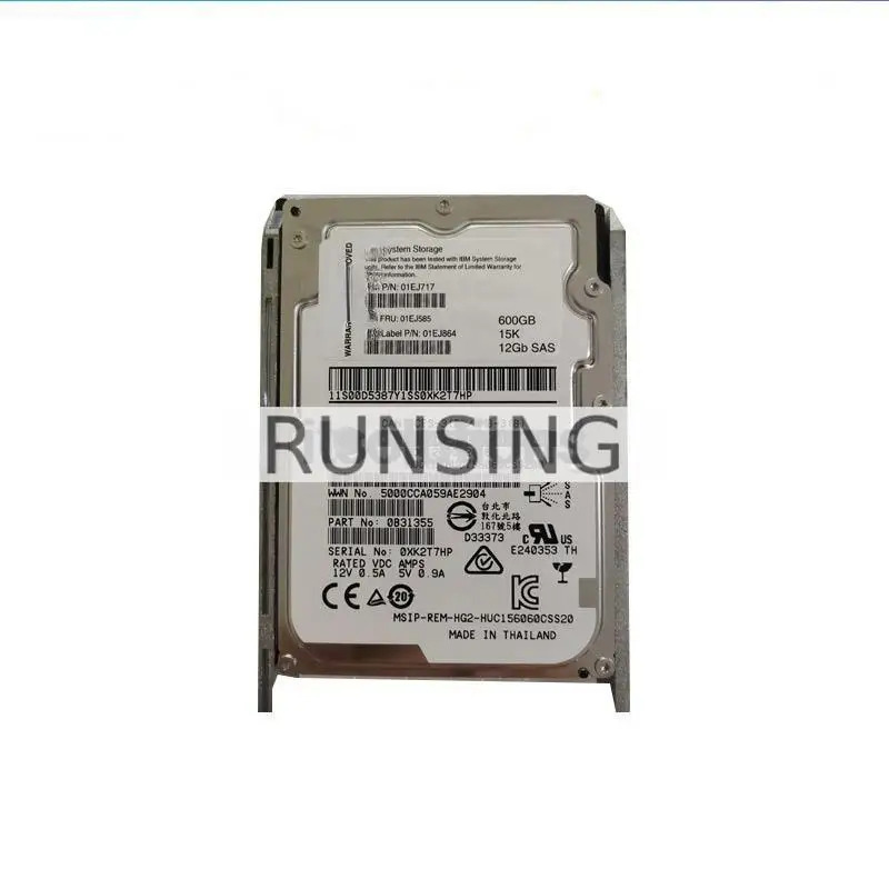 IBM 01DE349 V3700 V2 01EJ585 01EJ577 01EJ717 600GB 2.5 15K 리퍼 작업