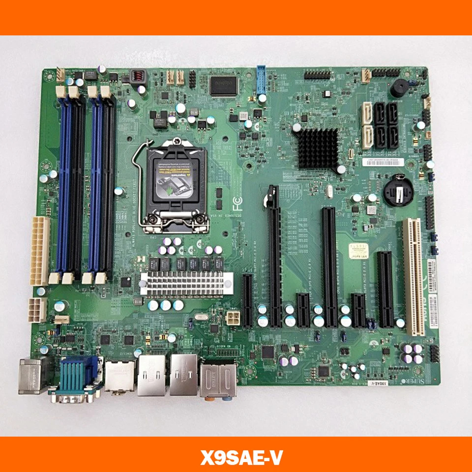 SuperMicro X9SAE-V 산업제어 장비 마더보드