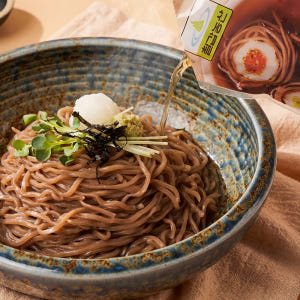 메밀국수 6인분 셋트 메밀국수 1kg+모밀소스파우치 6봉 맛있게 먹은 솔직 후기 - 상품 이미지 3