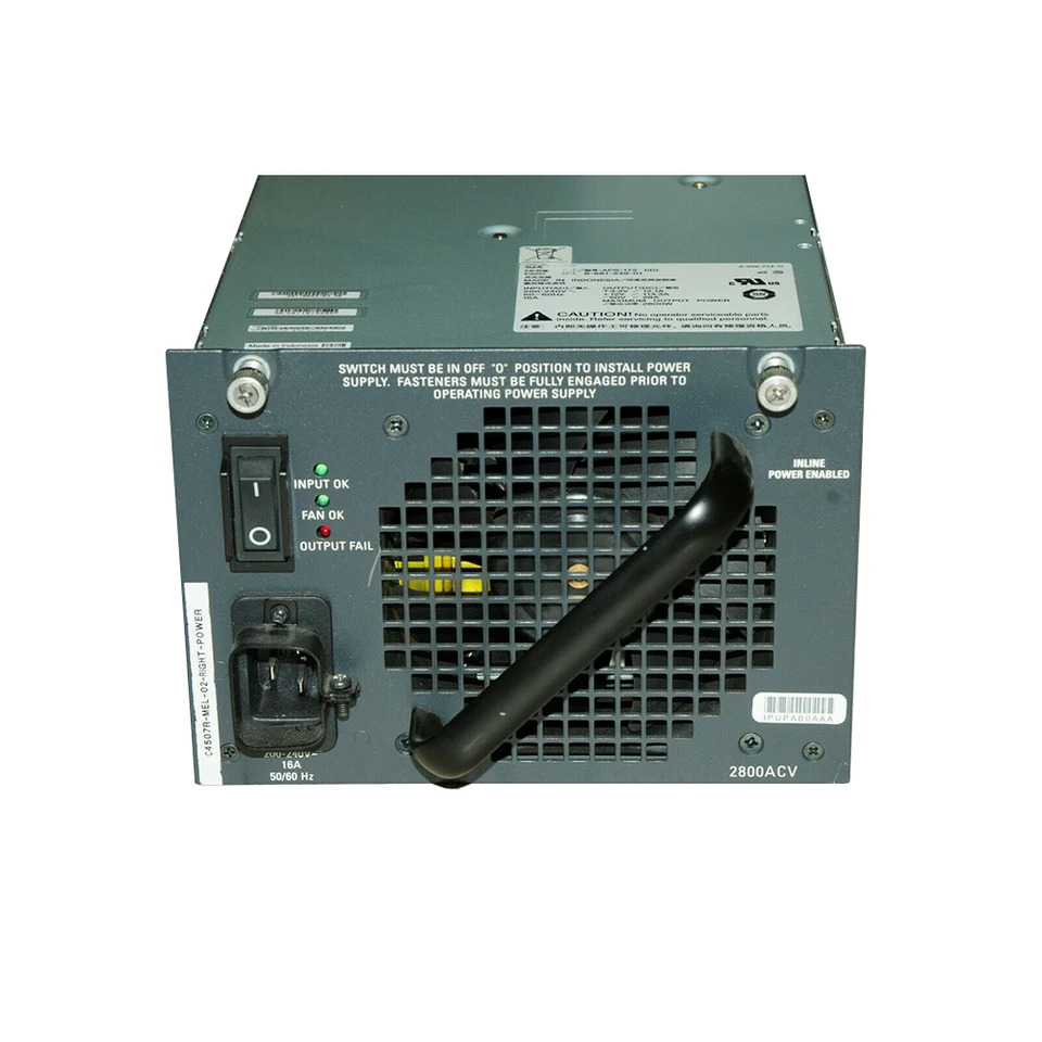 시스코 PWR-C45-2800ACV 전원공급장치 WS-C4506-E 4507R-E