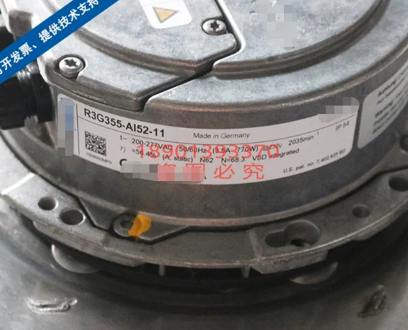 독일 오리지널 원심 냉각팬 R3G355-AI52-11