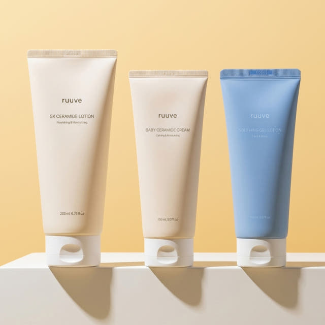 러베 고보습 크림 + 세라마이드 로션 + 수딩 젤 로션