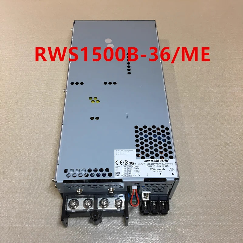 TDK-LAMBDA 36V42A 1500W RWS1500B-36/ME RWS1500B-36 ME RWS1500B-36/R 새 원본 전원공급장치