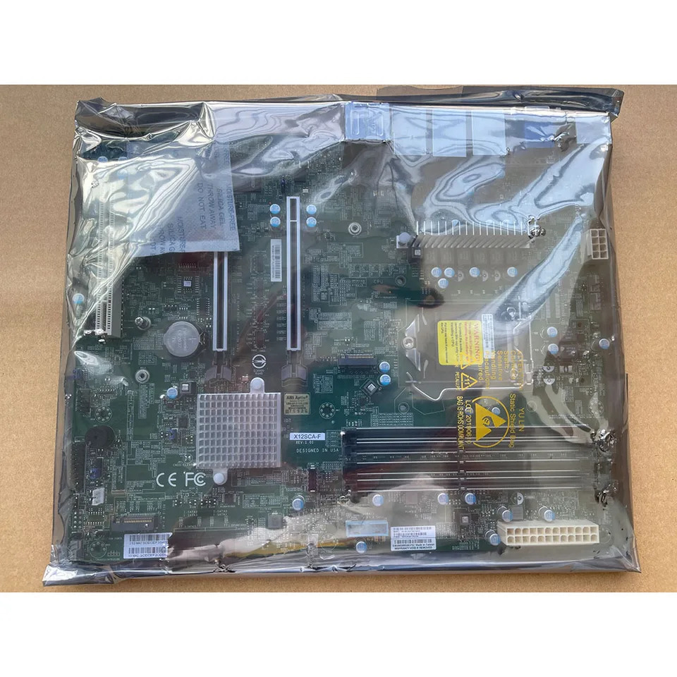 Supermicro X12SCA-5F W580 지지대 W-13xx 12 I7 I9 PCIE 4.0 32G 3200 ECC 서버 마더보드 리퍼 완료 우수품질