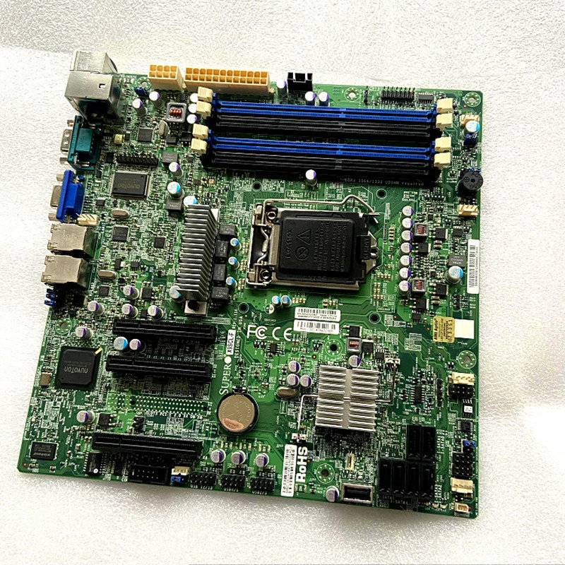 Supermicro X9SCL-F 1155 U- C202 오리지널 서버 마더보드 리퍼 좋은신