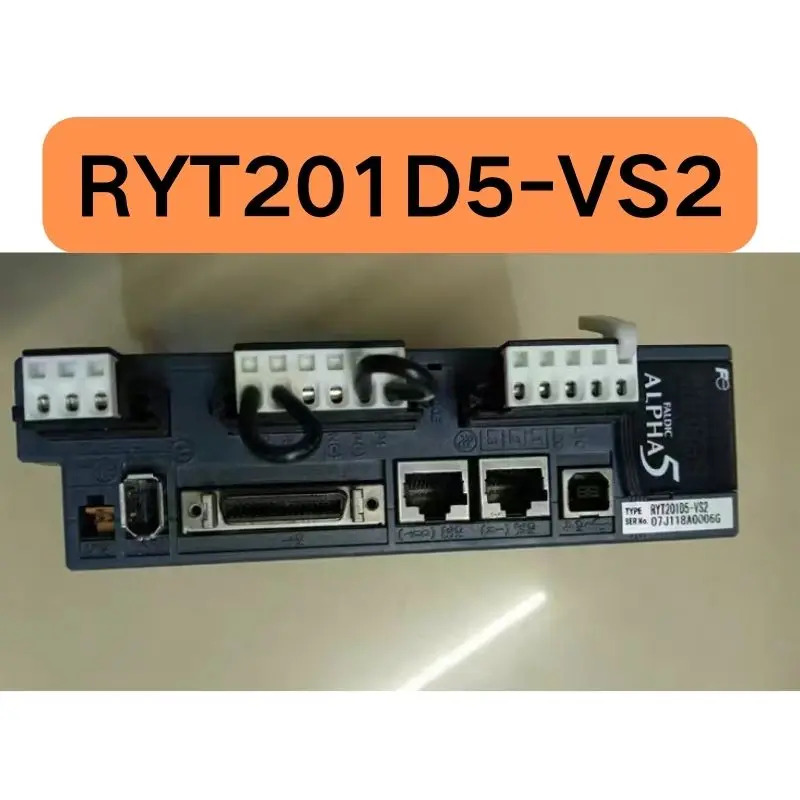 리퍼 200W 서보 드라이버 RYT201D5-VS2 완료 기능이 손상