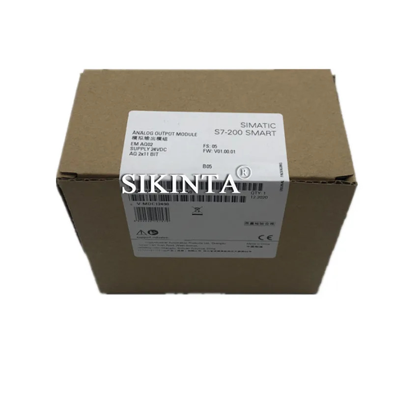 S7-200 SMART EM 아날로그 출력 모듈 6ES7288-3AQ02-0AA0 6ES7288-3AQ04-0AA0 완전히 리퍼