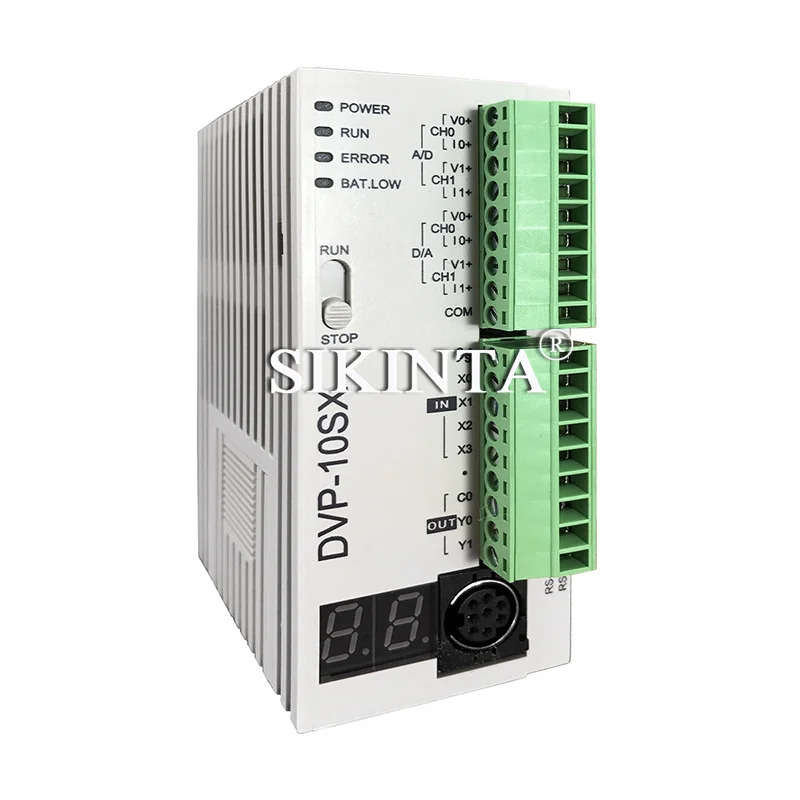 시리즈 PLC 모듈 DVP10SX11R DVP10SX11T 프로그래밍 컨트롤러 완전히 리퍼