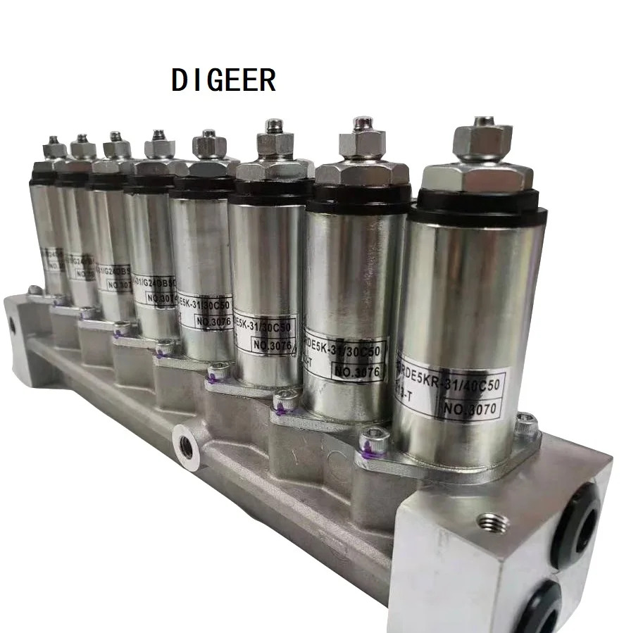 SK200-8 솔레노이드 밸브 세트 블록 ASSY YN35V00047F1