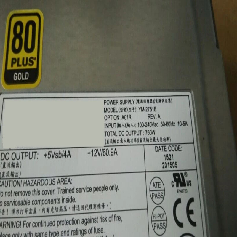 FSPPC PSU 전원공급장치 FSP600-40MRAM YM-2751E 600W 750W 신