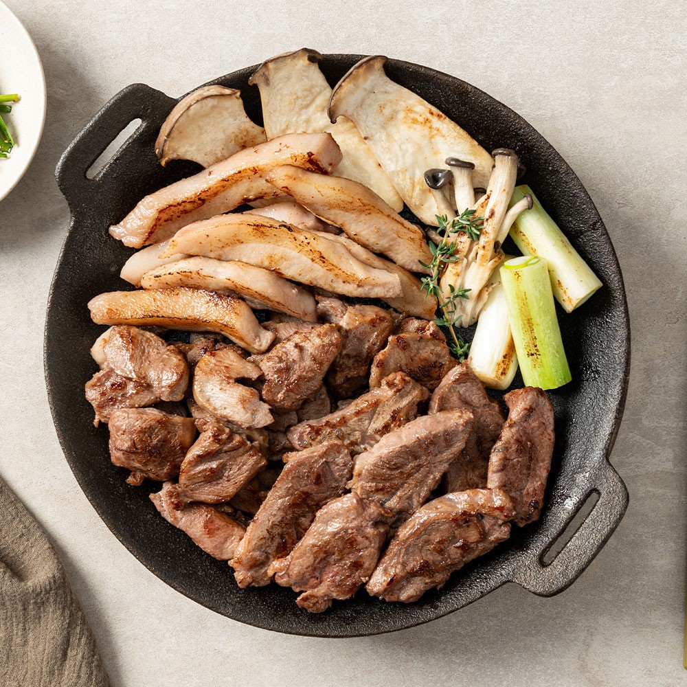 HACCP 인증 볼살 관자살 항정살 뒷고기 특수부위 모듬 국내산 돼지고기 이미지 6