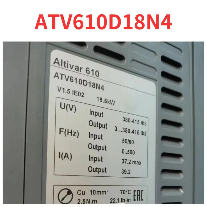 리퍼 완료 주파수 변환기 신 ATV610D18N4
