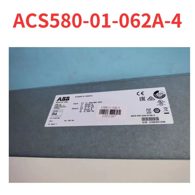 ACS580-01-062A-4 주파수 변환기 리퍼 완료 신