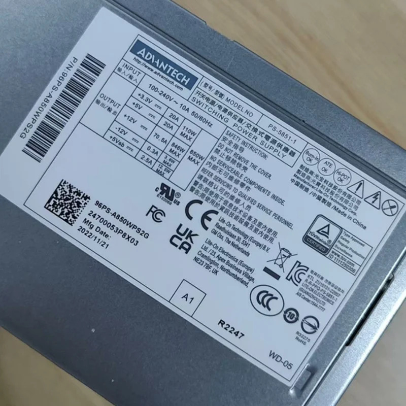 FSP 500W FSP500-50AAC 700W PS-5851-1 96PS-A850WPS2G 300W FSP300-60PLN FSP300-60PFN 새 전원공급장치